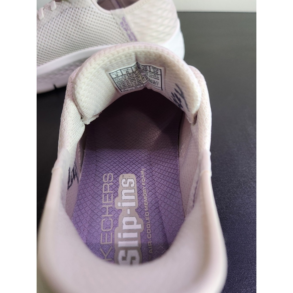 Skechers Slip Ins Go Walk Flex Womens Beige Comfort Walking Shoes Flats Sz 9 - Picture 10 of 10